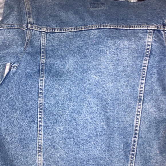 New York City Design Co Blue Jean Jacket Embroidered rose - Picture 4 of 4